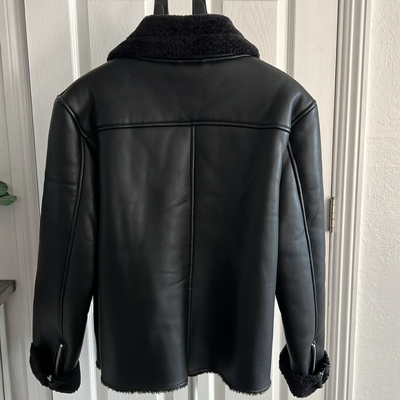 Stradivarius Man Faux Leather jacket size M - Picture 2 of 10